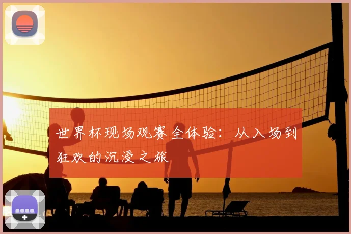 世界杯现场观赛全体验：从入场到狂欢的沉浸之旅